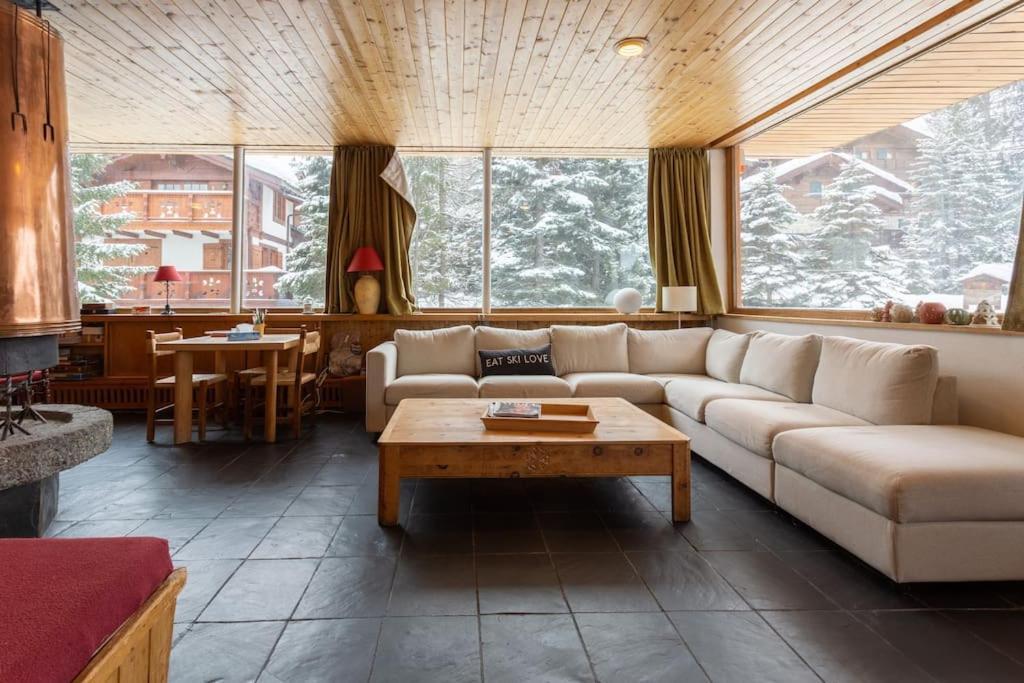 Chalet Robaumont - Grand Chalet Familial Proche Du Centre Et Des Pistes Courchevel Exterior foto