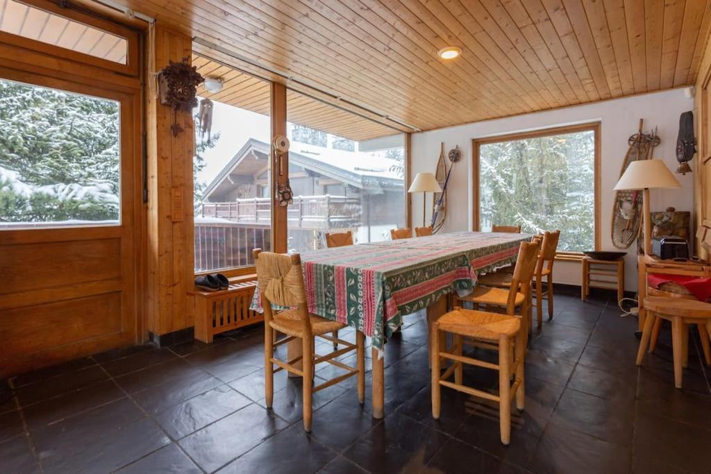 Chalet Robaumont - Grand Chalet Familial Proche Du Centre Et Des Pistes Courchevel Exterior foto